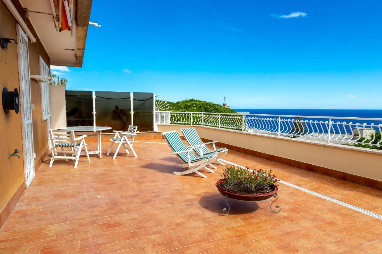 168B - La Terrazza Sul Mare, Casa A 10 Minuti Da Spiaggia, Parcheggio Privato Gratis Sanremo Exterior photo